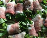 空芯菜の肉巻き作り方1写真