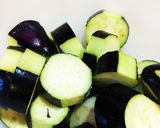 ナスのトマトソースパスタ作り方2写真