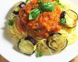 ナスのトマトソースパスタ作り方7写真
