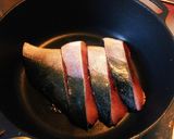 バーナーで炭火焼き風。ハマチのステーキ作り方2写真