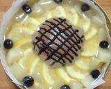 レモンのひまわりゼリーケーキ作り方13写真