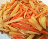 ＊シャキシャキじゃがいも！きんぴら牛蒡＊作り方5写真