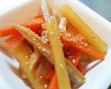 ＊シャキシャキじゃがいも！きんぴら牛蒡＊作り方6写真
