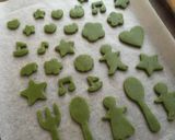 型抜きクッキー☆抹茶バージョン♬作り方7写真