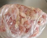 「白だし」で、鶏もも肉の炒め揚げ作り方2写真