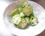 最速の薬効の高いオクラのタタキ作り方5写真