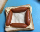 朝ごはんにパパッとパン１枚で！作り方3写真