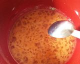 パクチー釜玉そうめん作り方2写真