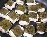 豆腐の海苔巻き焼き作り方4写真