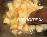 旬のフレッシュな桃のケーキ作り方6写真