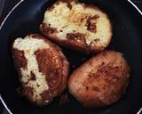 フレンチトースト ピーナッツバナナソース作り方3写真