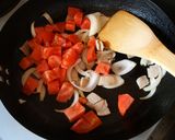 スパイシ~トマトとチーズのトースト作り方3写真