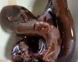 夏メニュー！わらび餅黒蜜こし餡トースト作り方3写真