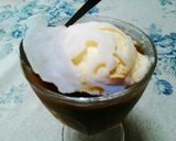 コーヒーフロートにココナッツオイル♬作り方6写真