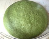 自家製天然酵母★全粒粉ほうれん草豆乳パン作り方4写真