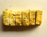 高菜と長ネギの玉子焼き作り方4写真