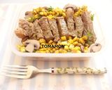 秘伝の味が簡単に✿バター醤油ステーキ弁当作り方8写真