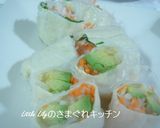 湯葉入りサラダ春巻き作り方9写真
