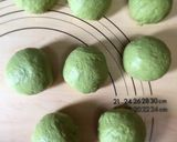 自家製天然酵母★全粒粉ほうれん草豆乳パン作り方6写真