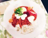 ビーツのカレーライス♡可愛いく…♪作り方7写真