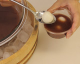 あずき缶で簡単冷やしぜんざい【天狗缶詰】作り方6写真