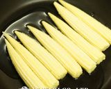 ベビーコーンのお好み焼き風◇簡単おつまみ作り方2写真