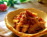 ✿ガッツリ♡豚肉の甘辛ポン酢炒め丼✿作り方4写真