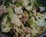 サッコが作る☆野菜炒め人参すりおろし添え作り方3写真