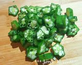 納豆✿山芋✿オクラのふわふわ磯辺焼き♪作り方1写真