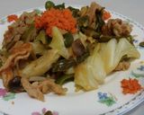 サッコが作る☆野菜炒め人参すりおろし添え作り方5写真