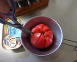 最小の熱量のトマトとさんま缶のそうめん作り方7写真