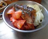最小の熱量のトマトとさんま缶のそうめん作り方12写真