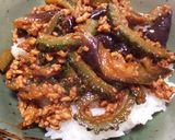 ゴーヤin麻婆茄子作り方10写真
