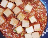 簡単！厚揚げでエビチリ！作り方5写真