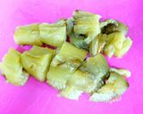 焼きなすと生ハムのマリネ作り方1写真