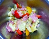 焼きなすと生ハムのマリネ作り方3写真