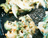 夏　ゴーヤーかき揚げ　カレー塩で食べよう作り方4写真