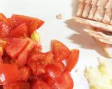 ☆夏野菜ナポリタン☆作り方1写真