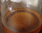 1日待つだけ☆疲労回復〜黒酢シロップ作り方3写真