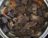 おうち居酒屋 牛スジ煮込み作り方5写真
