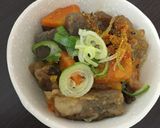 おうち居酒屋 牛スジ煮込み作り方7写真