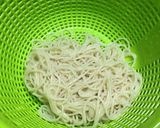 卵がトロ〜リ♬納豆粒マスマヨそうめん作り方1写真