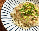 卵がトロ〜リ♬納豆粒マスマヨそうめん作り方4写真