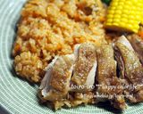 炊飯器de簡単！炊き込みチキンライス作り方10写真