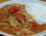 フライパンで作る！ヘルシートマトカレー☆作り方10写真