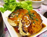 ヘルシー♪　高野豆腐＆豆腐のハンバーグ*作り方8写真