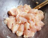 ササミと夏野菜のスイートチリマヨネーズ作り方2写真
