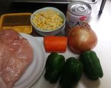 ありあわせのものでキーマカレー(^^)作り方1写真