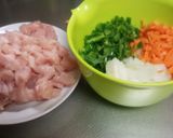 ありあわせのものでキーマカレー(^^)作り方2写真