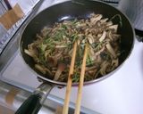 簡単 早い! 豆苗と きのこの 炒め物♪作り方5写真